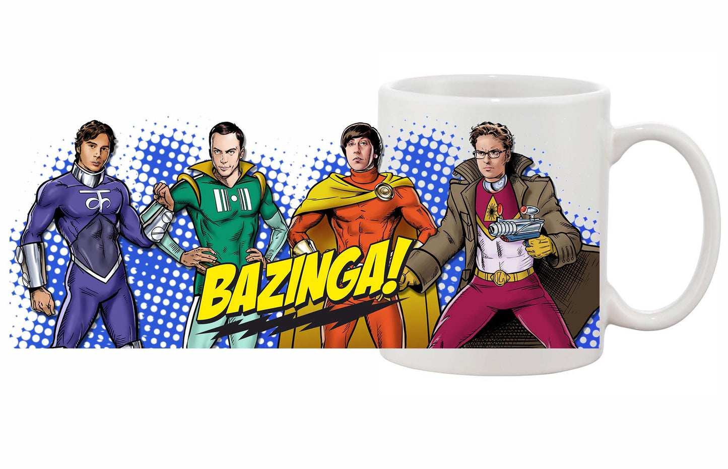 Mug Big Bang Theory - Heros Style