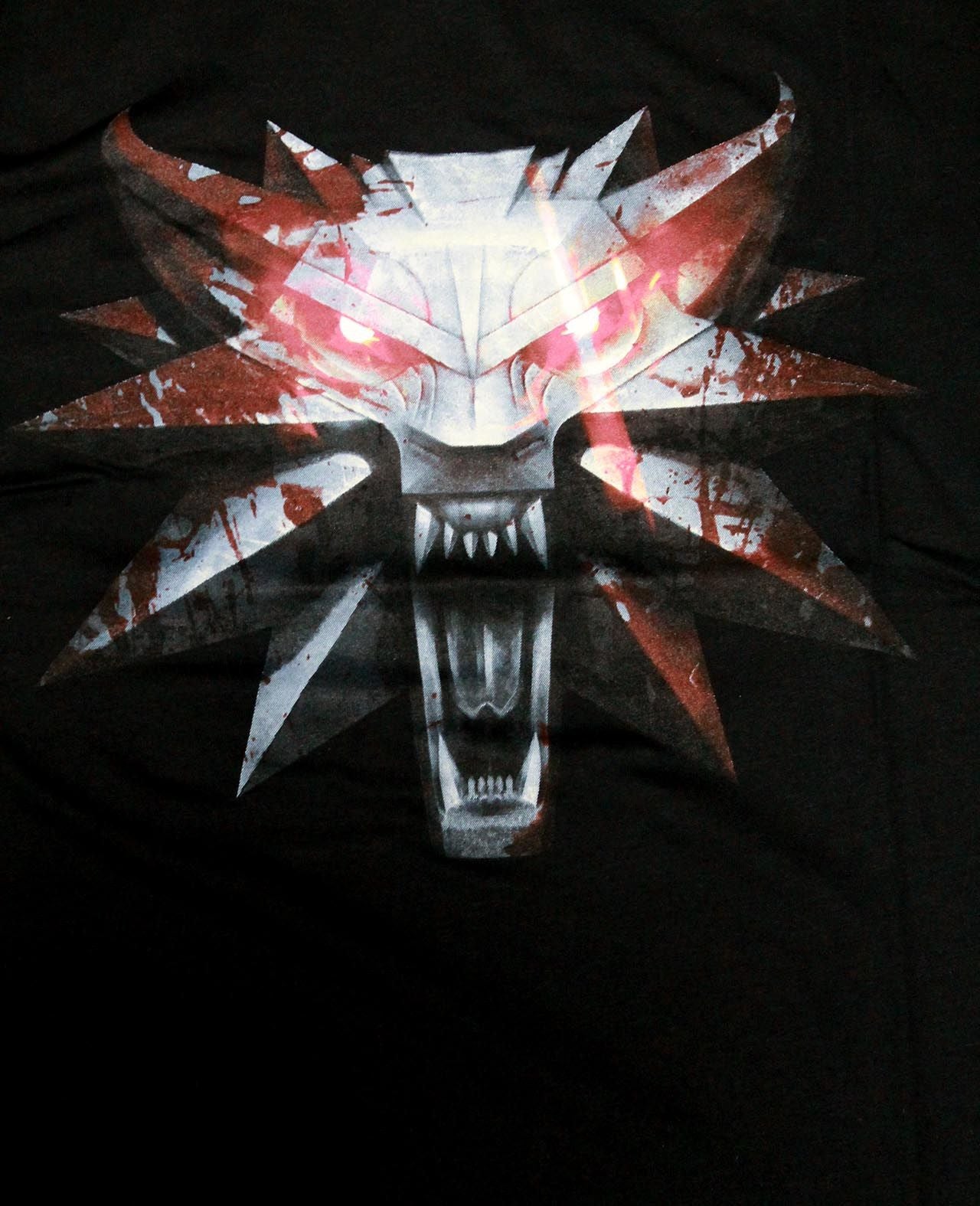 The Witcher T-shirt - Wolf Medallion