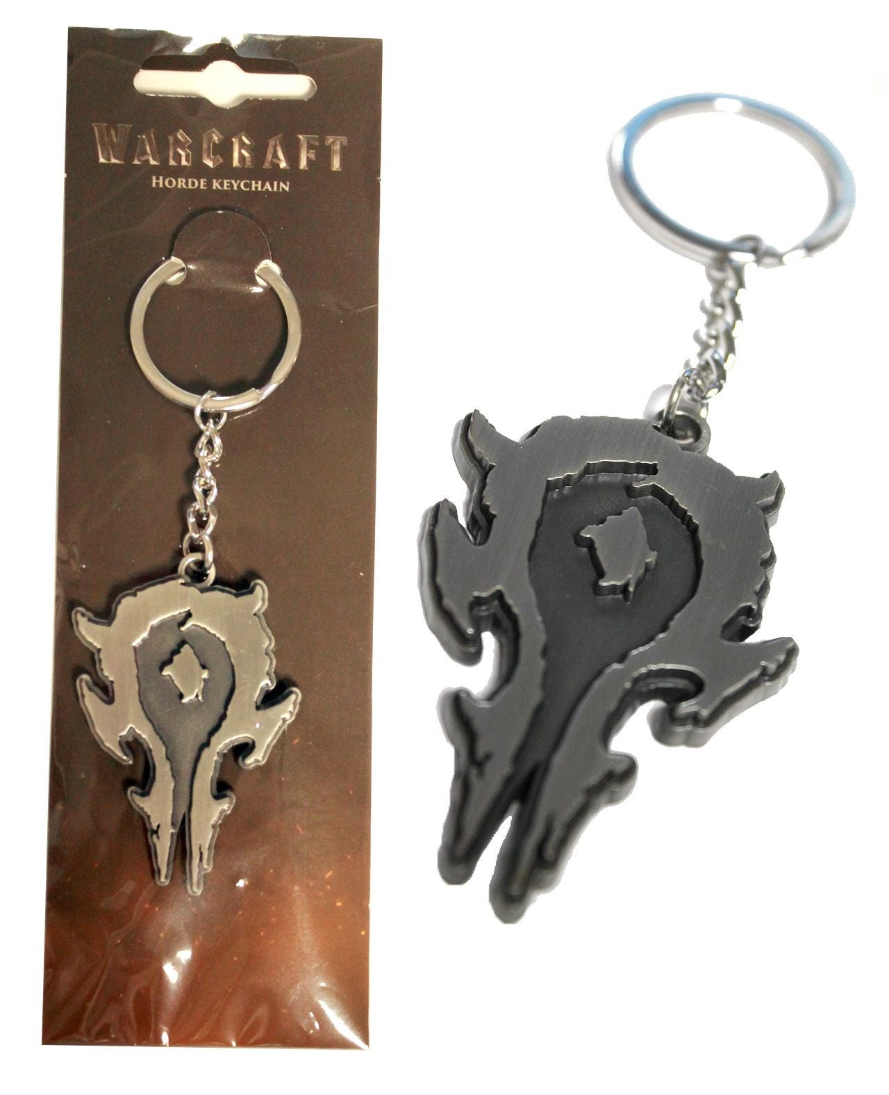 Porte-clé Warcraft Horde Metal
