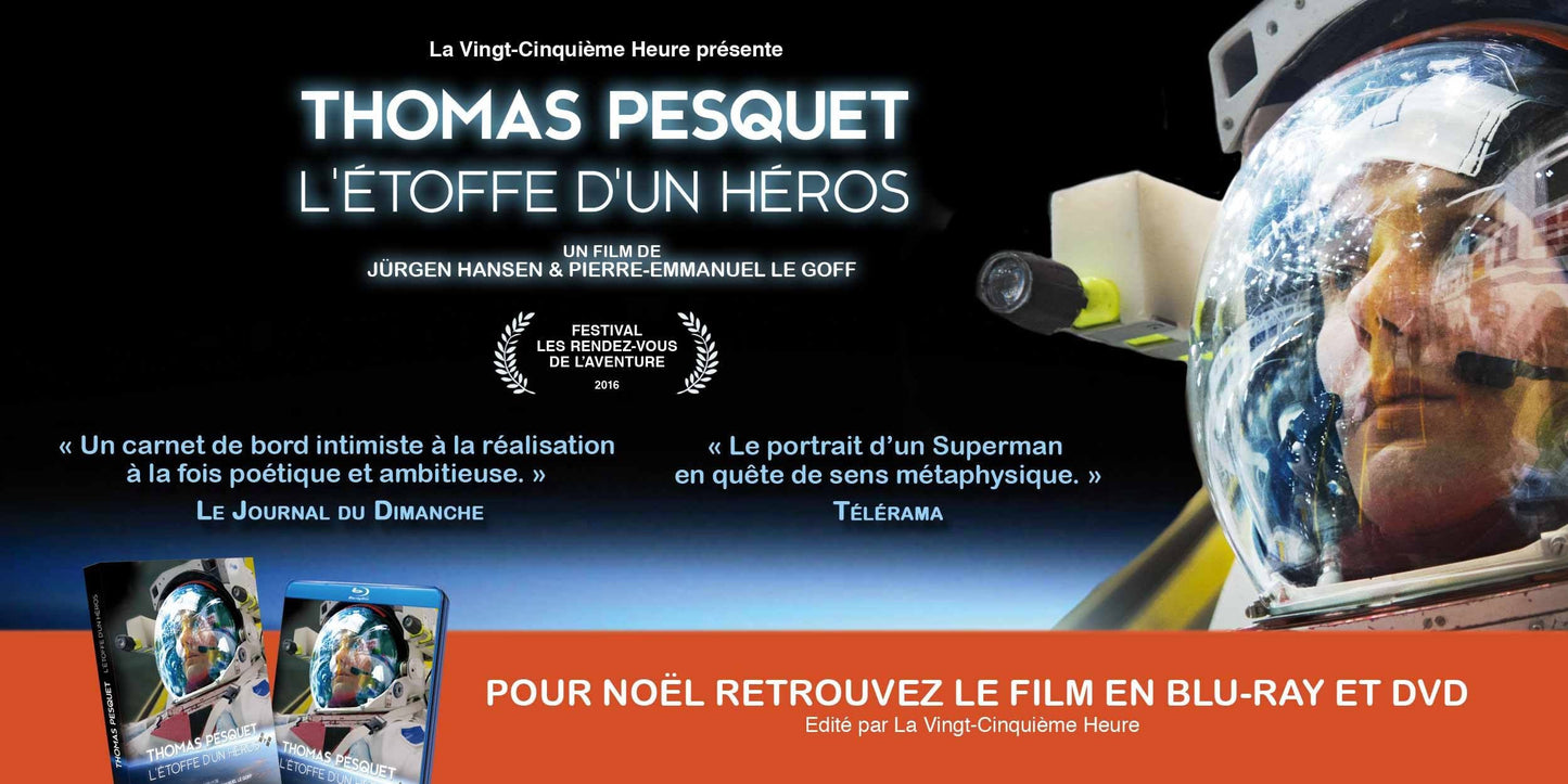 DVD - Thomas Pesquet - L'etoffe D'un Heros