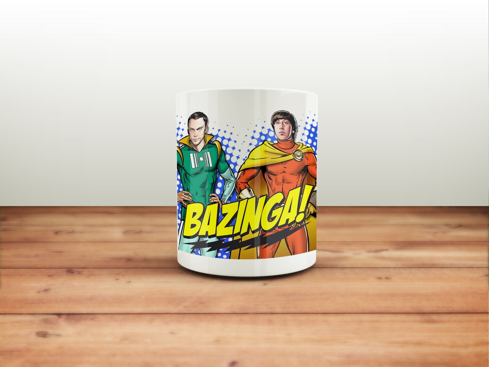 Mug Big Bang Theory - Heros Style