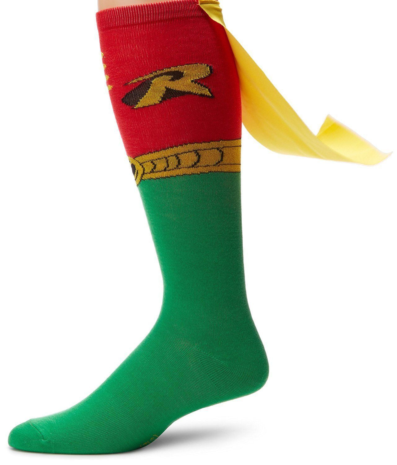 DC Comics Knee High Socks - Robin Cape