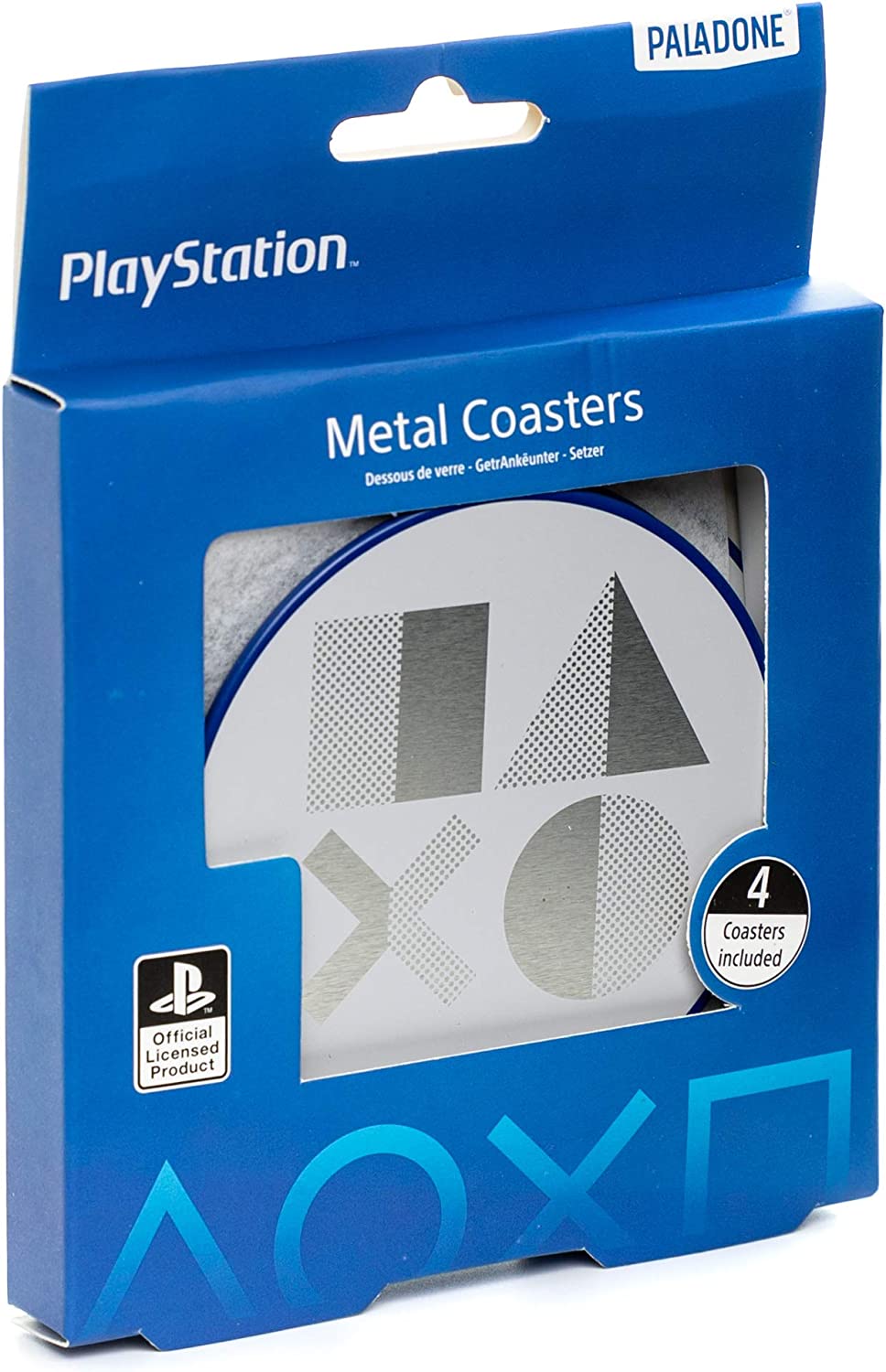 Sous-verres en métal Playstation PS5