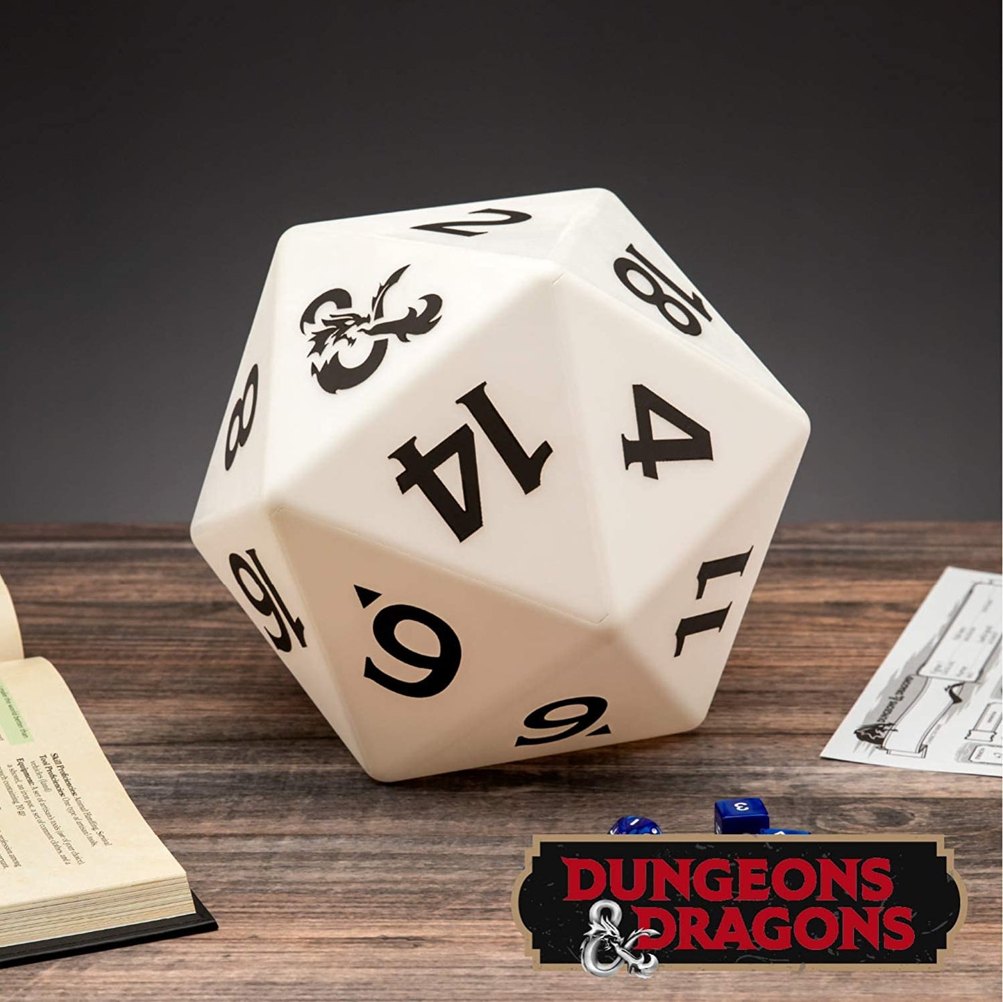 Dungeons and Dragons Lamp - D20