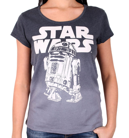 T-shirt Femme Star Wars - R2D2 Logo