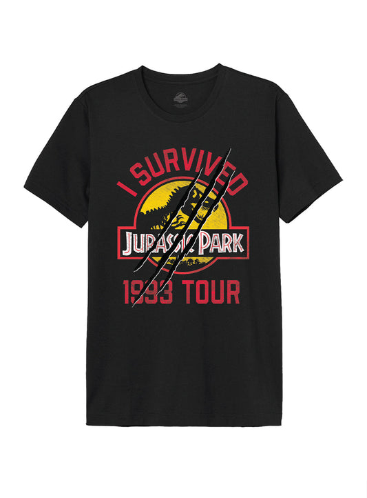 T-shirt Jurassic Park - I Survived 1993 Tour