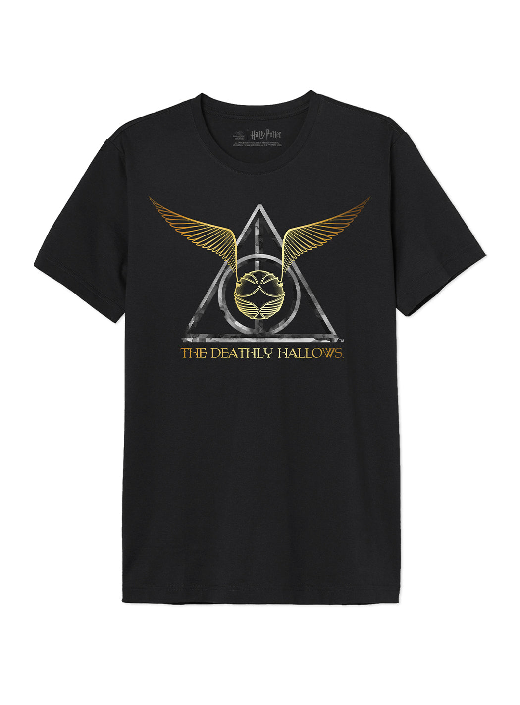 T-shirt Harry Potter - The Deathly Hallows Golden Snitch