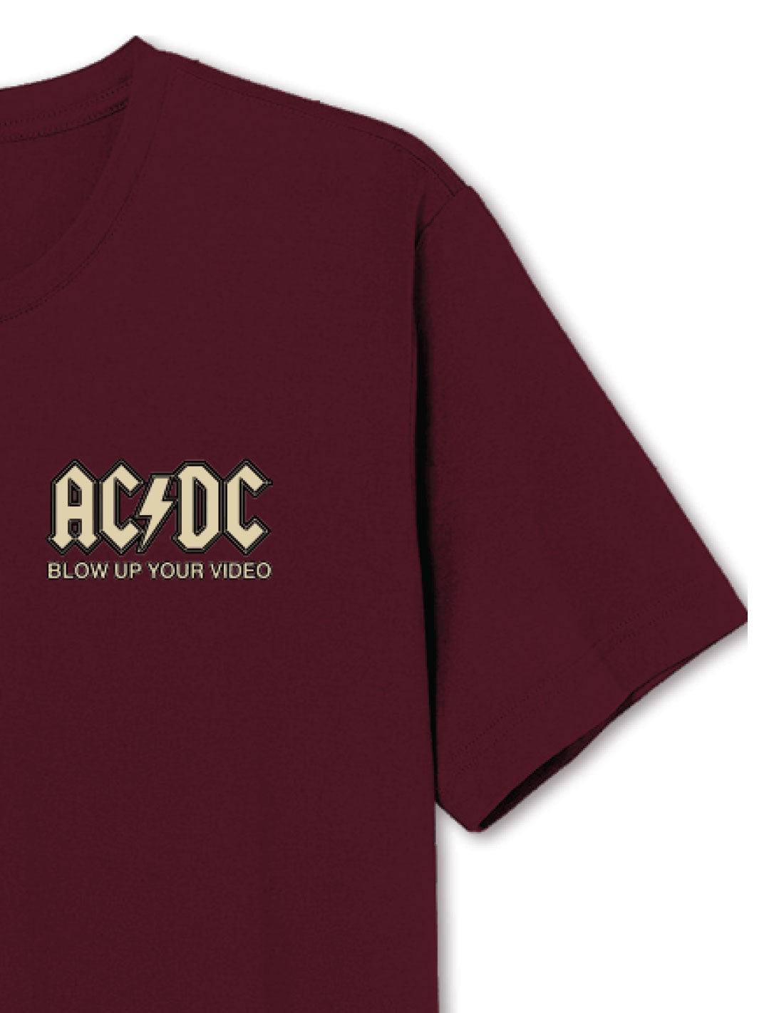 AC/DC T-shirt - Blow Up Your Video