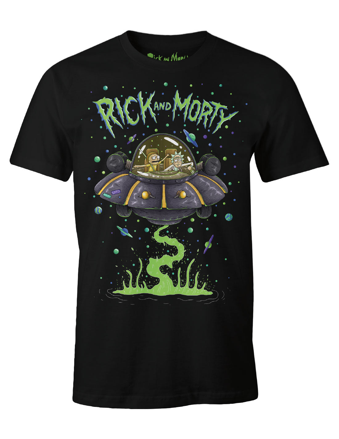 T-shirt Rick et Morty - Soucoupe