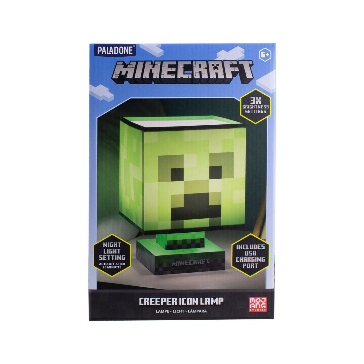 Lampe Minecraft - Creeper Lamp avec chargeur USB